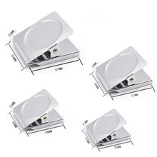 Clip magnétique carré en métal pour bureau, porte-notes multifonctionnel, aimant pour réfrigérateur, pour l'organisation du bureau, rappel, vente en gros - Product Image 3
