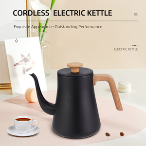 1200W Elektrische Waterkoker Zwanenhalskan Handgezet Koffiekan Thermokan Temperatuurregeling Waterkokers Slimme Theepot 1000ml - Product Image 5
