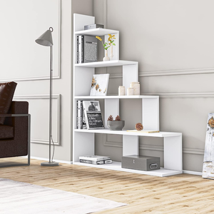 Estantería moderna de <span class=keywords><strong>madera</strong></span> para libros, mueble de sala de estar, 120 cm - Product Image 3