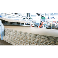 Línea de producción de laminación de cartón de nido de abeja de 2,4 m de ancho de alta velocidad, bomba de proceso de fabricación de cajas corrugadas, Motor de rodamiento PLC