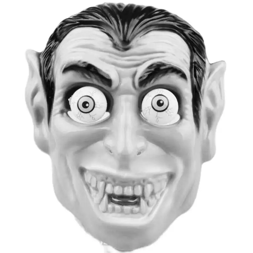 Fabriek Op Maat Pvc Plastic Cartoon, Grappig, Opvouwbare Clown Masker Feestspeelgoed Film Rekwisieten Best Verkochte Anonieme Halloween Masker