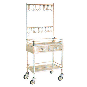 Carrito de Tratamiento Médico de Acero Inoxidable para Hospital (MS-T320S) - Product Image 1