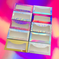 Caja de Papel Ecológica para Lentes de Contacto de Color Personalizado, Caja de Embalaje de Lentes de Contacto Cosméticas con Forma Única, Venta al por Mayor de Fábrica