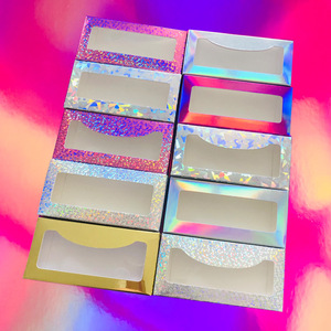 Caja de Papel Ecológica para Lentes de Contacto de Color Personalizado, Caja de Embalaje de Lentes de Contacto Cosméticas con Forma Única, Venta al por Mayor de Fábrica - Product Image 4
