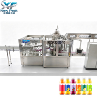Nouvelle machine de remplissage de jus Peak Complete NFC, machine de remplissage à chaud automatique de jus haute précision, ligne de remplissage de jus 15000BPH
