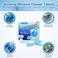 Tablettes nettoyantes profondes pour lave-linge, tablettes effervescentes pour le nettoyage de la machine à laver