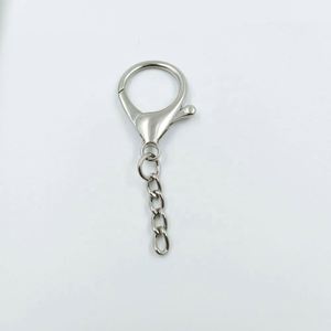 Hợp kim móc chìa khóa số lượng lớn phụ kiện tôm hùm <span class=keywords><strong>Clasp</strong></span> khóa trang sức làm phần cứng cho túi xách xoay tôm hùm chia vòng chìa khóa DIY <span class=keywords><strong>Key</strong></span> - Product Image 3