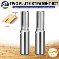 Fraise droite à double dent en carbure soudé haute fréquence pour le travail du bois – Outils de rainurage et de découpe de qualité supérieure
