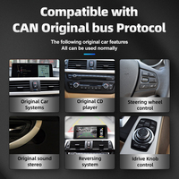 Autoradio Linux 10,25 pouces avec écran HD pour BMW F30 F34 2012-2016, lecteur tactile GPS BT Carplay