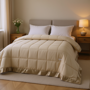 Edredón Extra Grande Db Alternativo a Plumón, Acolchado con Ribete de Satén, Estilo Clásico para Todas las Estaciones - Product Image 2