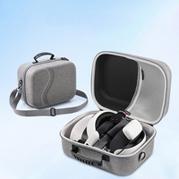 Sac de rangement bandoulière pour casque Meta 3/3S Elite, compatible, en EVA, avec fermeture éclair, grande capacité, étanche et portable