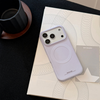 Coque de téléphone givrée à attraction magnétique avancée pour iPhone 18 Pro, 17, 16, 15, 14, 13, 12, 11, Pro Plus, antichute