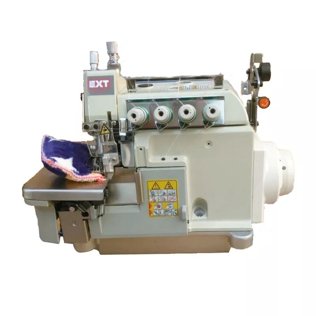 Portable Industrial Electric Overlock Sewing Machine Automatic Feed Easy Operate 29kg Weight Includes Polypropylene Bag