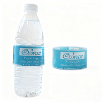 Etiquetas Termoencogibles de PVC Impermeables para Fábrica, Etiquetas Encogibles Impresas para Botellas de Agua y Bebidas