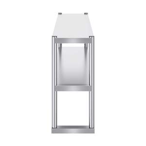 Ripiano da Tavolo <span class=keywords><strong>in</strong></span> <span class=keywords><strong>Acciaio</strong></span> Inox a Doppio Strato <span class=keywords><strong>per</strong></span> <span class=keywords><strong>Cucina</strong></span>, Buffet, Bar, Vendita al Dettaglio e Postazione di Lavoro - Product Image 3