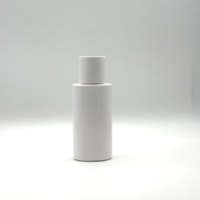 Bouteilles de crème solaire en plastique vides de 50 ml avec bouchon à vis cylindrique pour cosmétiques : lotions, produits de soin de la peau, sérums et crèmes