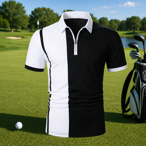 T-shirts Polo Unisexe Personnalisables 100% Polyester Vente en Gros Manches Courtes Vierge Populaire Motif Uni Tissu Toile - Product Image 1