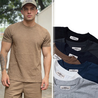 T-shirts d'été pour hommes 100% coton slub, t-shirts unis, vente en gros, fabricants de vêtements, t-shirts pour hommes personnalisés de haute qualité et premium