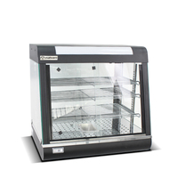 Chauffe-plats en verre cuvé de comptoir Chauffe-plats portable en acier inoxydable pour traiteur