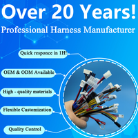 OEM/DOM 50-PH من نوع OEM/PH2.0 2 دبوس 2/3/4/5/6/7/8/9/10/11/12P تجميع الكابلات