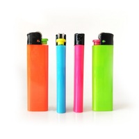Briquet à gaz jetable en plastique durable, design européen, fabriqué en Chine, pour cigarettes, camping et cadeaux