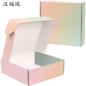 Caja de Correo de Cartón Corrugado Kraft Marrón Reciclado Ecológico con Cierre Magnético y Logotipo Personalizado en Relieve/Estampado - Product Image 1