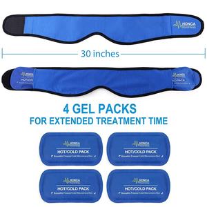4 जबड़े के लिए जेल पैक-चेहरा आइस पैक, सिर और ठोड़ी, ज्ञान के लिए समायोज्य गर्म और ठंडे लपेटें दांत - Product Image 2