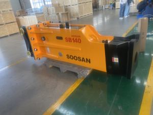 Nuevo Martillo Hidráulico SB140 Tipo Caja con Motor Silencioso, Cincel de 165mm para Minería de 30-45 Toneladas, 1 Año de Garantía - Product Image 2