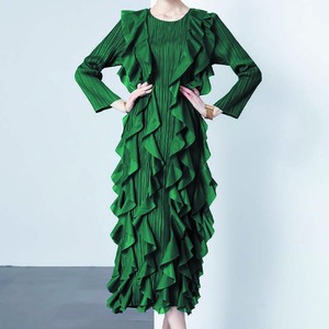 Robes Africaines d'Été 2026 pour Femmes Grandes Tailles, <span class=keywords><strong>Robe</strong></span> Longue Plissée à Volants, Manches Longues Décontractées, <span class=keywords><strong>Robe</strong></span> de Soirée Élastique, Kaftan Femme - Product Image 6