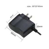 Adaptateur secteur de haute qualité AC 100-240V 50/60Hz DC 5V 2A 10W avec câble de 1,2m, prise UK, montage mural, en matériau PC, pour électronique