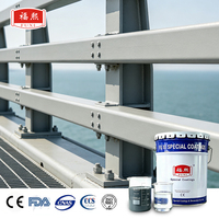 F3003 FEVE Revêtement de finition fluorocarboné bicomposant auto-séchant, anti-corrosion longue durée, support OEM pour applications côtières et offshore