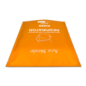 Paquete personalizado de alta calidad Máscara de respirador Embalaje 3 Sello lateral Bolsa de máscara de ojos - Product Image 6