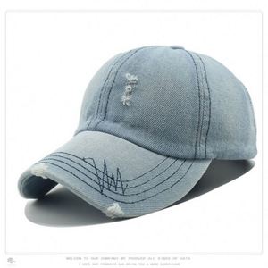 Wholesale <b>Hats</b> Women'S Spring Summer Solid Color <b>Light</b> Plate Outdoor Men'S Travel Sun Protection Wash Hole Cowboy Baseball Cap - Product Image 3