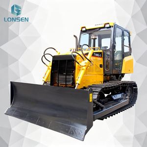 Bulldozer sur chenilles Lonsen ZT100 100 CV de Chine avec transmission hydraulique, climatiseur, puissance élevée et fonctionnement flexible, pompe - Product Image 2
