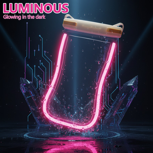 נרתיק טלפון נייד עמיד למים <span class=keywords><strong>TPU</strong></span> זוהר בעיצוב חדש עם לוגו בהתאמה אישית, עמידות למים בתקן IPX8 - Product Image 3