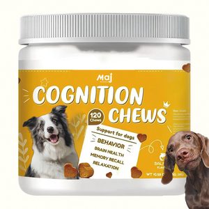 Vente en gros d'usine OEM/ODM : Complément alimentaire à mâcher souple pour chiens, favorisant l'amélioration de la santé cérébrale et cognitive - Product Image 1