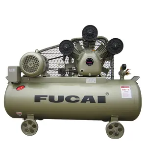 Máquina de compresor FUCAI 10HP 230L, tanque de alto rendimiento, cinturón industrial de servicio pesado, compresor de aire de pistón