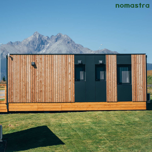 Сборные курортные каюты с современным дизайном и быстрой установкой, легкие стальные каркасные виллы, Доступная роскошь для курортов - Product Image 5