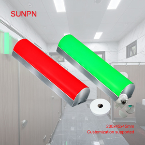 Luz Indicadora de Ocupación de Baño, Roja y Verde, OLED, Señal de Vacante/Ocupado para Baños Públicos Inteligentes, Montaje en Pared, 1 Año de Garantía - Product Image 1