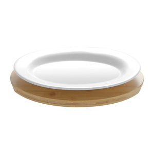 Plato Ovalado de Cerámica Tuxton para Bistec de 23 cm, Apto para Horno y Microondas - Product Image 2