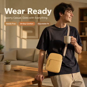 Bolso Bandolera Mini Deportivo y Moderno <span class=keywords><strong>para</strong></span> Uso Diario y Almacenamiento de Teléfono - Product Image 3