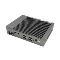Mini PC Industrial de Larga Duración, VGA COM, Montaje en Pared, Bajo Consumo, Sin Ventilador, para Manufactura Inteligente