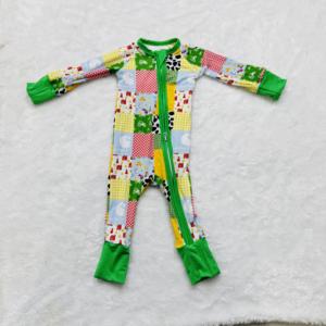 2025 Wholesale <strong>Blind</strong> Box Bamboo Clothes Toddler Sleepers Character Print Baby Bamboo Zippy Pajamas Mystery Box - Product Image 6
