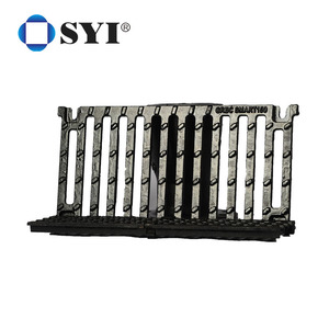 SYI En124 <span class=keywords><strong>D400</strong></span> Drainage routier Canal d'eau Gully Caillebotis Couverture Standard Services de coulée en <span class=keywords><strong>fonte</strong></span> ductile - Product Image 4