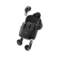 Headphone pasangan J17 Headset tampilan Digital audionos hadiah terbaik 2 pasang Tws HiFi Stereo bersama Gaming earphone nirkabel