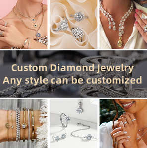 Collar con Colgante <span class=keywords><strong>de</strong></span> Letra N Cuadrada, Diamante Cultivado en Laboratorio HPHT, <span class=keywords><strong>Cadena</strong></span> <span class=keywords><strong>de</strong></span> <span class=keywords><strong>Oro</strong></span> <span class=keywords><strong>de</strong></span> 18K, Joyería para Mujer - Product Image 6