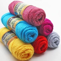Großhandel Grobwolle Alpakawolle Mohair Strickgarn Schal Mantelgarn Handgeknüpfte Nerzwolle Garn Gefärbter Ring
