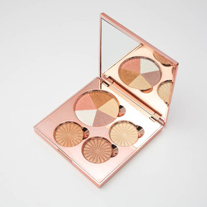 <span class=keywords><strong>Bronceador</strong></span> <span class=keywords><strong>Facial</strong></span> Cosmético en Polvo Compacto, Iluminador de Contorno <span class=keywords><strong>Facial</strong></span>, Paleta de Marca Privada - Product Image 5