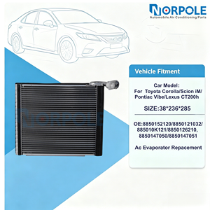 EV38100 8850102222 8850126210 8850172020 EV 939769PFC Evaporatore AC per Auto Toyota Corolla RAV4 Hilux Vigo Innova 05-15 - Product Image 1