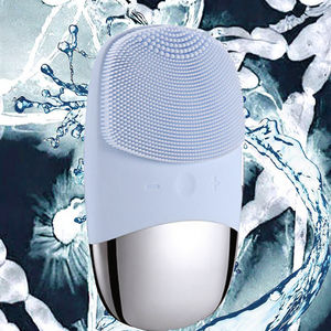 Cepillo <span class=keywords><strong>de</strong></span> Limpieza Facial Eléctrico <span class=keywords><strong>de</strong></span> Silicona en Oferta, Morado, Verde, Gris, Negro, Herramienta <span class=keywords><strong>de</strong></span> Mano para Uso Doméstico y Spa, Proveedor <span class=keywords><strong>de</strong></span> Productos <span class=keywords><strong>de</strong></span> Belleza - Product Image 2